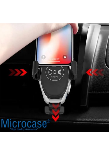 Araç İçi Wireless Kablosuz Şarj Özellik Telefon Tutucu Q12 AL3527