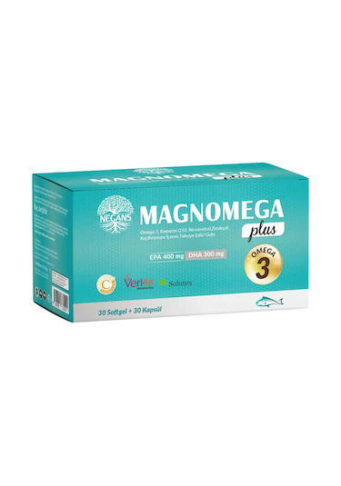 Negans Magnomega Omega 3 Balıkyağı Multivitamin 60 Kapsül