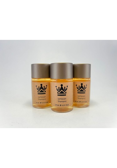 Otel Şampuanı Geniş Kapak Kraft 30 Ml - 100 Adet