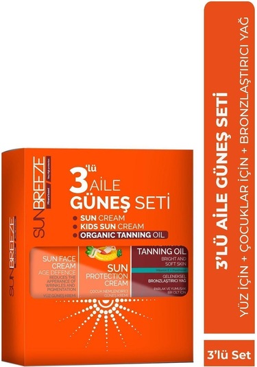 Sun Breeze 3'lü Aile Güneş Seti