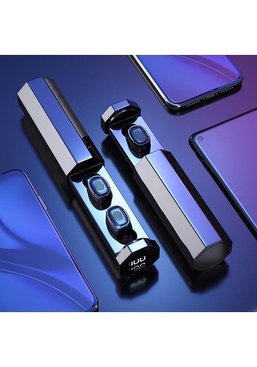 Siyah Bluetooth 5.0 Kulaklıkları: Dokunmatik Kontrol, Günlük Su Geçirmezlik, Siri Desteği Ve Hızlı Bağlantı Kahverengi Kahverengi