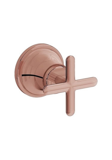 VitrA A4290229 Origin Classic Ankastre Stop Valf Sıva Üstü Grubu Soft Bakır