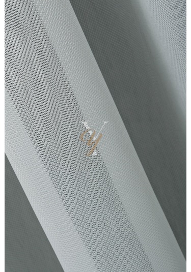 4557 Tül Perde V-01 Ekru Ekru