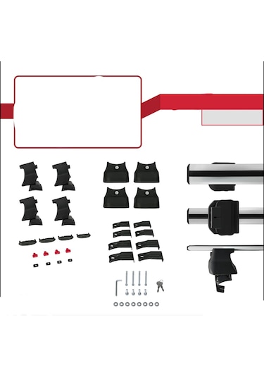 Toyota Uyumlu C-hr Araca Özel Oluksuz Tavan Çitası 2016 2017 2018 2019 2020 2021 2022 2023