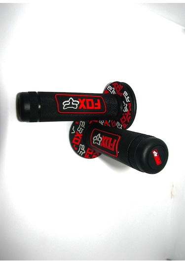 Fox Motosiklet Siyah - Kırmızı