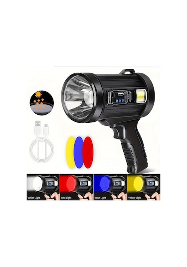 Xuweiwei Elde Taşınabilir Spot Işığı Taşınabilir Sarj Edilebilir Fener 3000mah Lityum Pil Cob Yan Işıklı Su Gecirmez Dis Mekan Lambasi Kamp Balikcilik Av Kesis Icin 4 Renkli Isik Usb Kablosu Dahil Altın Xuweiwei Elde Taşınabilir Spot Işığı Taşınabilir Sarj Edilebilir Fener 3000mah Lityum Pil Cob Yan Işıklı Su Gecirmez Dis Mekan Lambasi Kamp Balikcilik Av Kesis Icin 4 Renkli Isik Usb Kablosu Dahil Altın