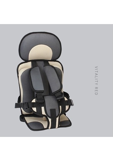 Xkids Ayarlanabilir Portatif Bebek Araba Koltuğu - Gri 2761