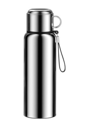 Dinosaurs Outdoors 1500 Ml. Paslanmaz Çelik Termos - Gümüş Altın