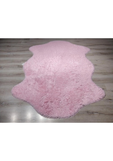 Doğuş Tavşan Tüyü Pembe 2K Post Halı 80 x 140 Cm