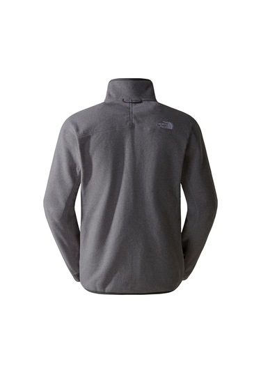 The North Face M 100 Glacıer Erkek Tam Fermuar Polar Nf0a855x4hj1 Gri