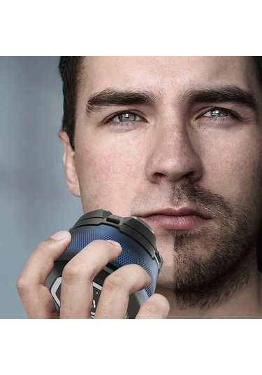 Xiaaokeji Titanyum Elektrikli Tıraş Makinesi - Erkekler İçin Şarj Edilebilir Baş Ve Yüz Tıraş Makinesi