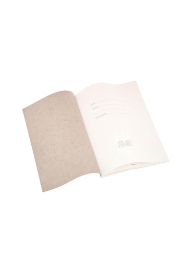 Pineider Defter Ecojazz 14,5x21 Cm Stone Cqurc001273 Gri