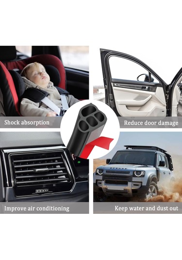 Lemestar Araç Lastik Kontur Bandı - 4 Delikli 5 Metre Korumalı Stok - Toz/su Engelleme, Ses Yalıtımı, Dayanıklı Sıkma Telli