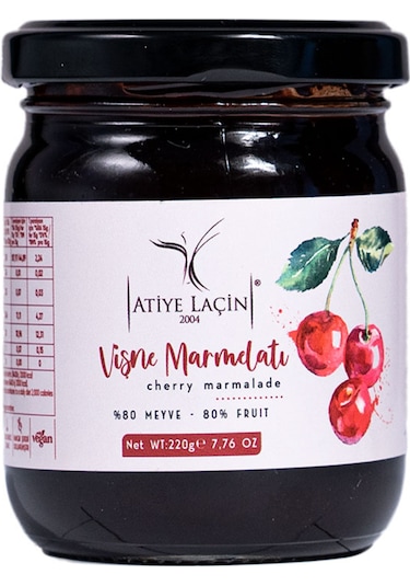 Atiye Laçin Vişne Marmelatı 220 G