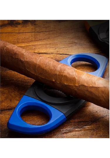 Lubinski 3 Torch Çakmak ve Kesici Puro Seti Turuncu