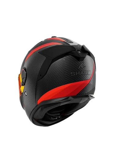 Shark Spartan Gt Pro Carbon Dokhta Doa Kapalı Kask Kırmızı - Beyaz