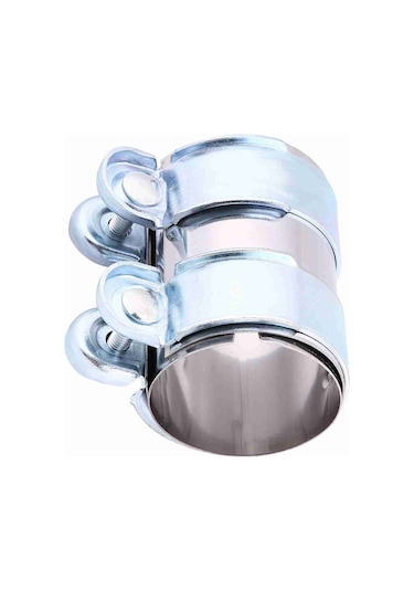 Kosona Araba Egzoz Borusu Klemensi - Paslanmaz Çelik, 2.5 İnç, Dayanıklı, Cnc İşlenmiş, Evrensel Uyumlu Tek Adet