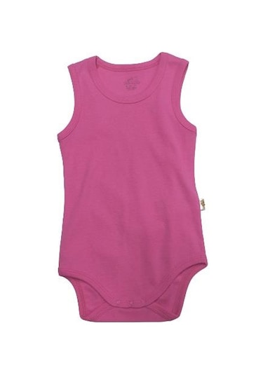 Albimini Minidamla Penye Askılı Body (2-4 Yaş) 43154 Fuşya