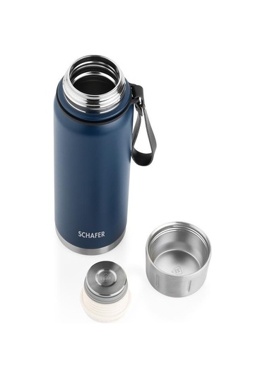 Schafer Çelik Termos 750 Ml Lacivert Renk Lacivert
