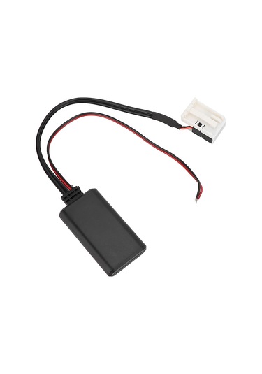 Geeroyoo Mercedes Benz İçin 12pin Bluetooth 4.0 Aux Ses Adaptörü - Akıllı Telefonlardan Araba Ses Sistemiyle Ses Akışı, Kolay Kurulum, Yüksek Kaliteli Ses Formatı Desteği