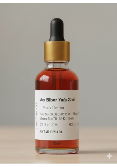 Acı Biber Yağı 20 Ml Aktar Diyarı Diğer