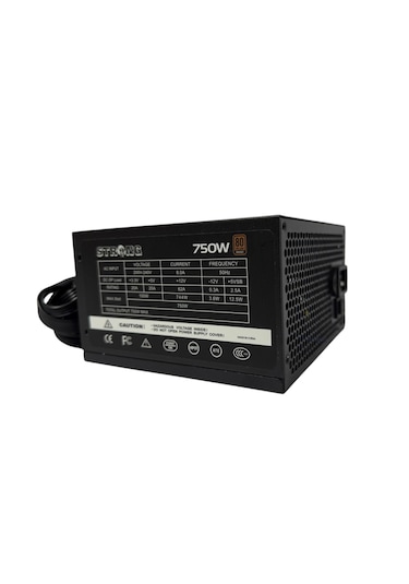 Strong ST750 750w 80+ Bronze APFC Siyah Power Supply Güç Kaynağı