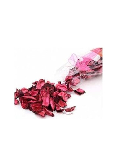 Dekoratif Gül Kurusu Yaprağı Süsleme Gül Yaprağı Kuru Gül Kırmızı