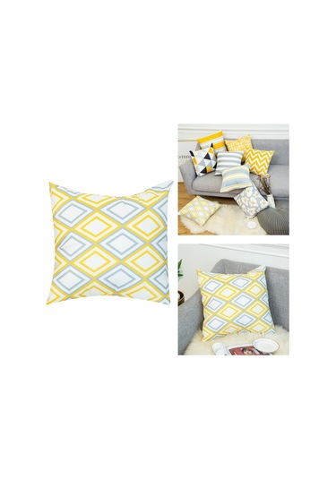 Homyl 18 "geometrik Yastık Kılıfı Kanepe Atmak Minder Stil4