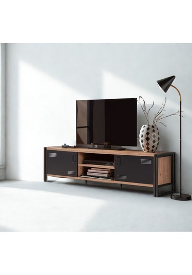 Copenhagen Rexor Tv Ünitesi Atlantik Siyah 180x45x50 Cm Siyah Copenhagen Rexor Tv Ünitesi Atlantik Siyah 180x45x50 Cm Siyah