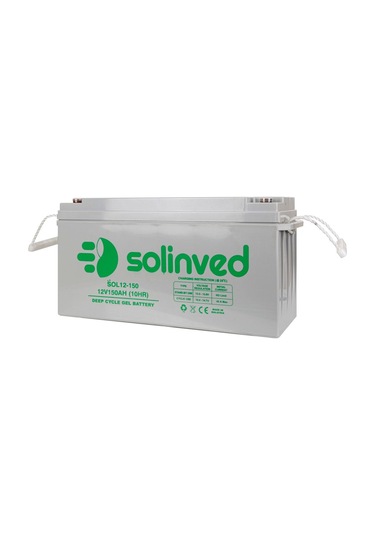 Solinved 12v 150ah Jel Akü - Sol12-150