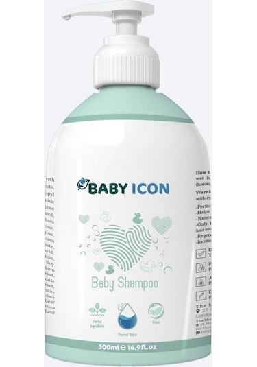 Baby Icon Saç ve Vücut Bebek Şampuanı 500 ML