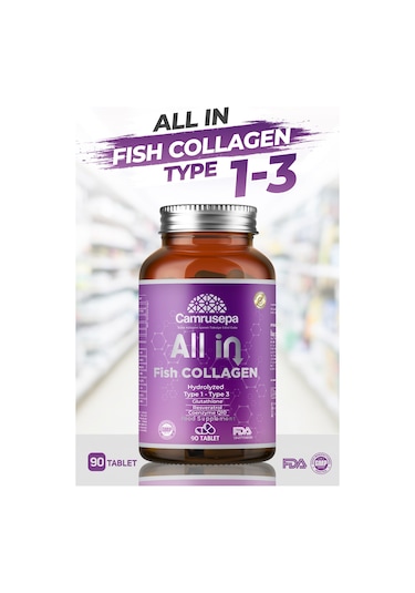 Camrusepa All In Tip 1-3 Hidrolize Balık Kolajeni 90 Tablet