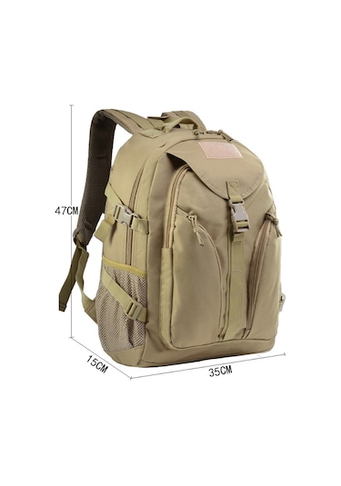 Ccgloball Çok Fonksiyonlu Kamuflaj Taktik Sırt Çantası, Büyük Kapasiteli Açık Hava Depolama Sırt Çantası Yeşil Ordu