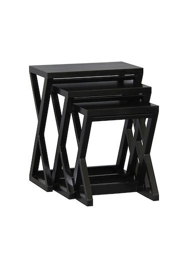 Zizuva Özel Tasarım 3'lü Zigon Sehpa