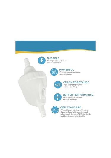 Besthome1 Zodiac Polaris 180-480 Pro İçin G52 Yedek Vanası - Dayanıklı Polimer