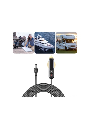 Kosona Starlink Mini İçin 5m Ip68 Su Geçirmez Dc Araç Güç Kablosu - 18awg Bakır Tel, Araba/tır/otobüs/gemi Uyumlu, Kolay Kurulum