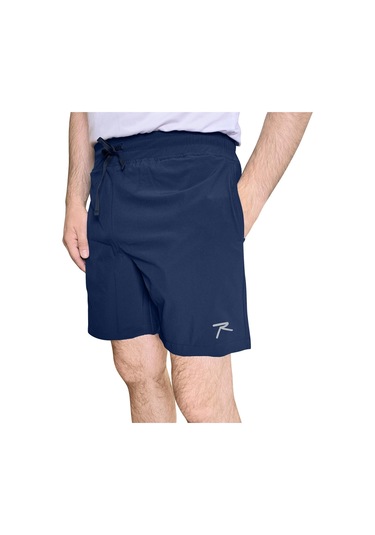 Raru Dokuma Şort Perdo Lacivert Lacivert