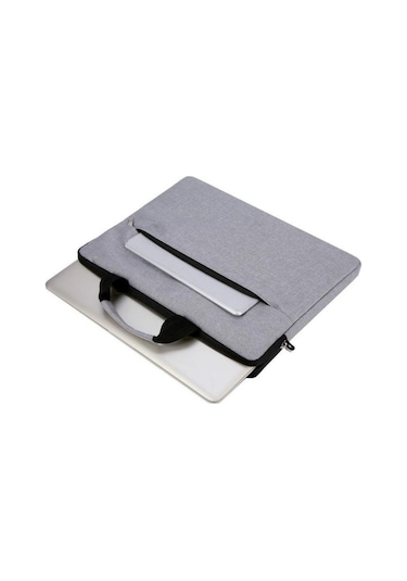 Siyah Trend İş Basit Taşınabilir Laptop Çantası Bir Omuz Laptop Çantası Crossbody Dosya Çantası S