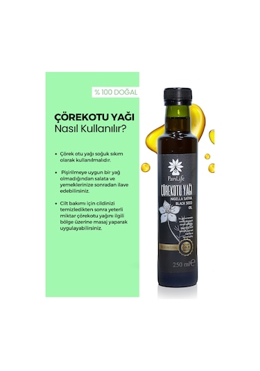 Panlife Çörek Otu Yağı 250 ML