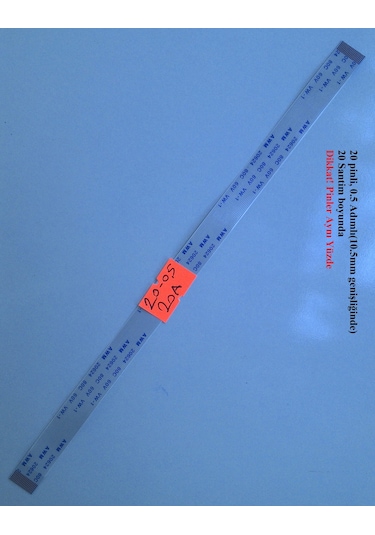 Sony Vaıo Vgn-A690 Pcg-8S4L Power Flex Kablosu 20-0.5-20A