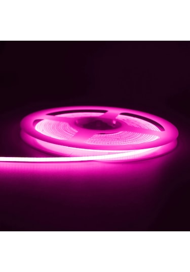 Epistar 3mm Ultra İnce Cob Led Şerit 12v Dıy Ev Dekor Ve Araç Aydınlatma Mavi/pembe/kırmızı/mor Yayan Color3 6-10w 1m Chına