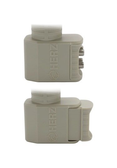 Herz Hr-904 Digital Ku-band Quad 4'lü Lnb Universal - Altın Uçlu 0.1db Chip