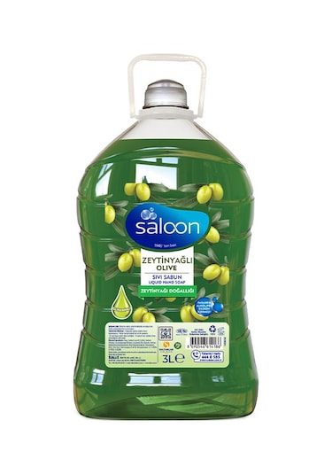 Saloon Sıvı Sabun Zeytinyağlı 3 L