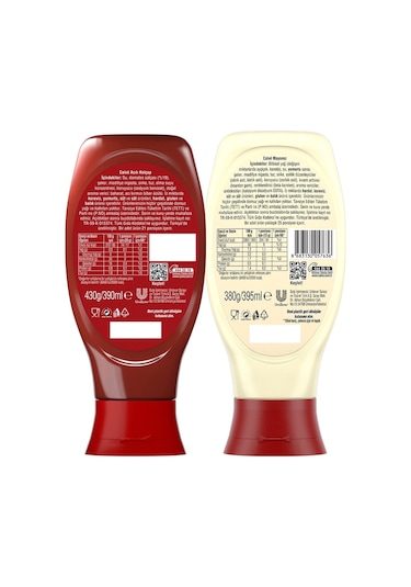 Calve Acılı Ketçap 430 G + Mayonez 380 G