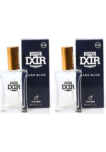 İxir Dark Blue E106 Erkek Parfüm EDT 50 ML x 2