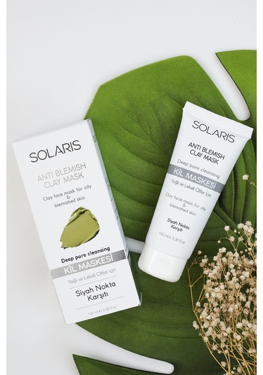 Solaris Kil Maskesi Yağlı ve Lekeli Ciltler İçin 2 x 100 ML