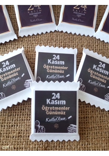 Farklı Market 24 Kasım Öğretmenler Günü Özel Kesim Hediyelik Çikolatalar 20 Adet