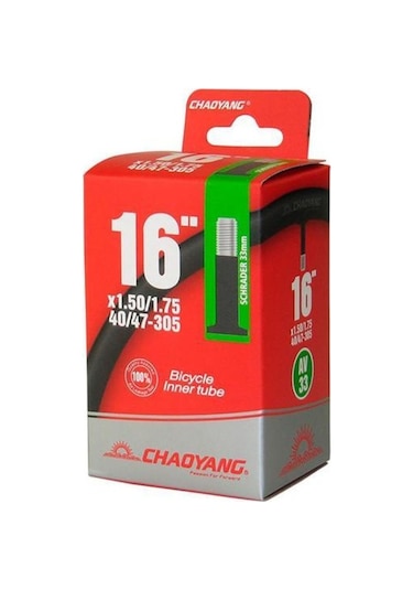 Chaoyang İç Lastik 16x1.50/1.75 40/47-305 33m Kutulu