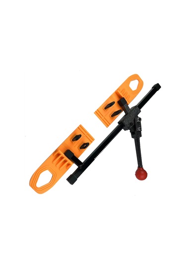 Padalink Oto Gövde Çukur Tamir Aleti - Demir Genişletici Ve Sarı Nilon Çekme Klipsi 2 Adet