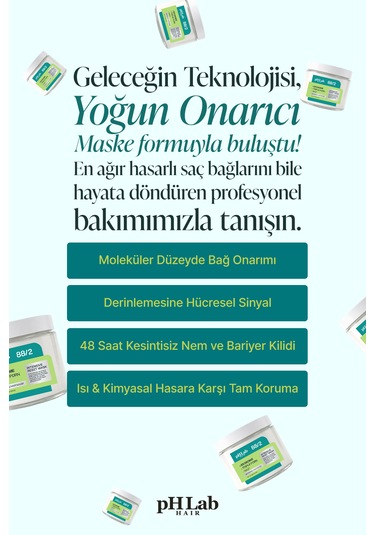 Phlab Hair Exosome Nad+ & Triple Pdrn Bonding Saç Maskesi 200 G
